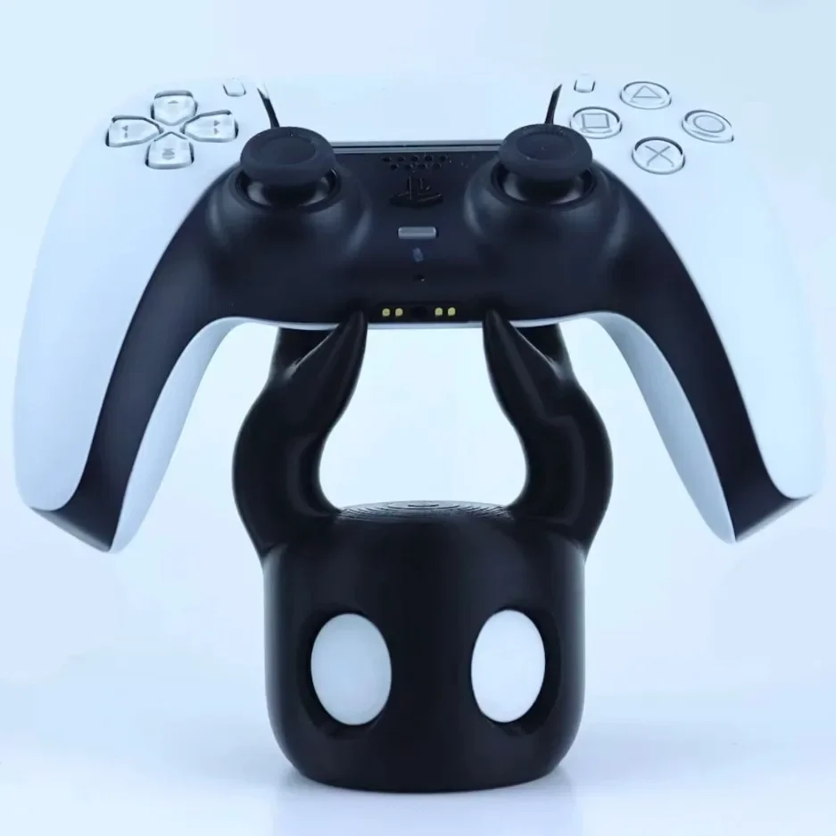 حامل وحدة تحكم ألعاب عالمي متوافق مع ملحقات ألعاب PS4/PS5/Switch Hollow Knight Theme الرائعة لعرض سطح المكتب