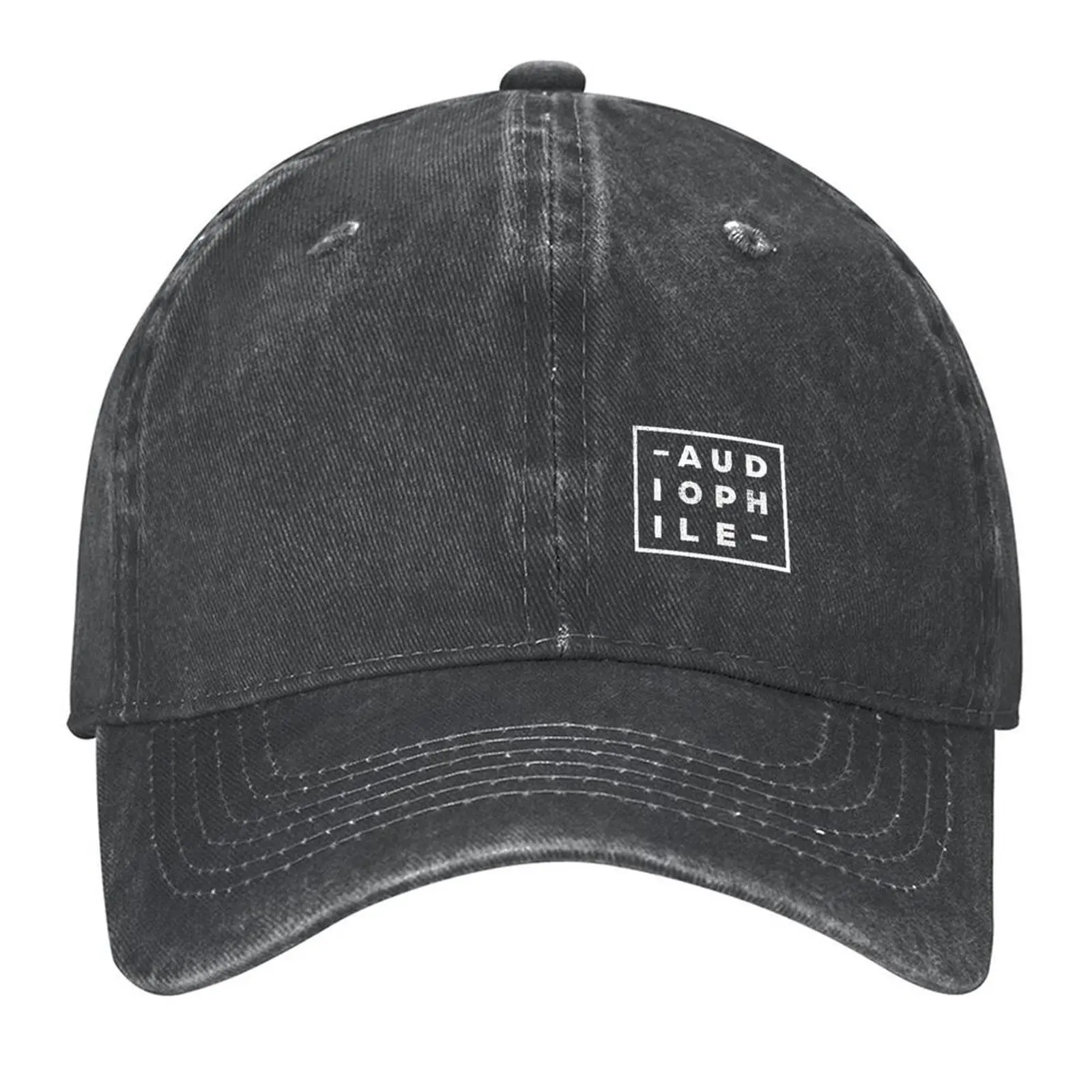 

Audiophile Logo (distressed design) Baseball Cap Trucker Hat Bobble Hat New In Hat Brand Man cap For Women Men's