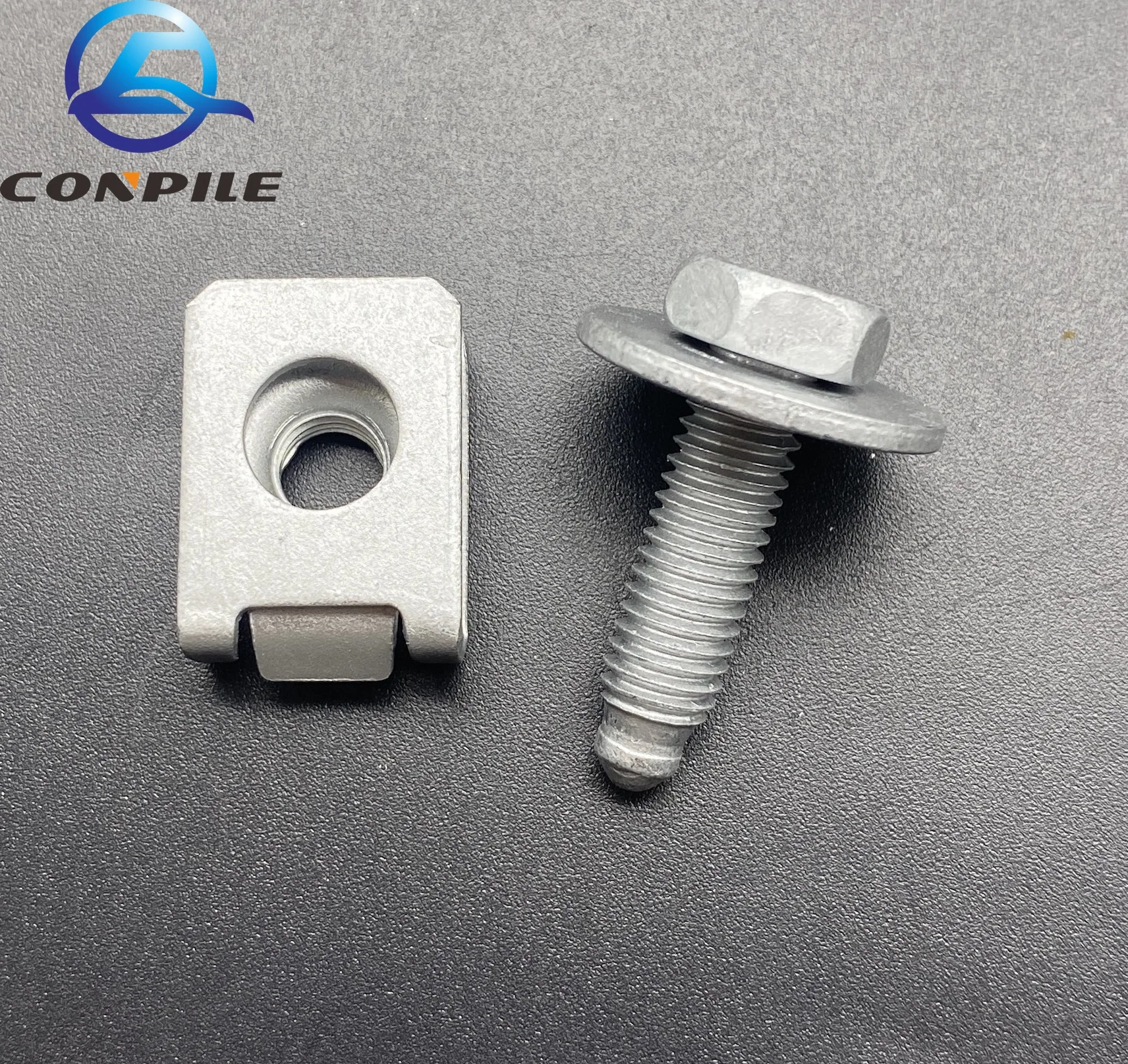 for Mercedes Benz C180 C200 C260 E200 E260 engine lower guard plate screw bottom plate rear seat bolt buckle nut