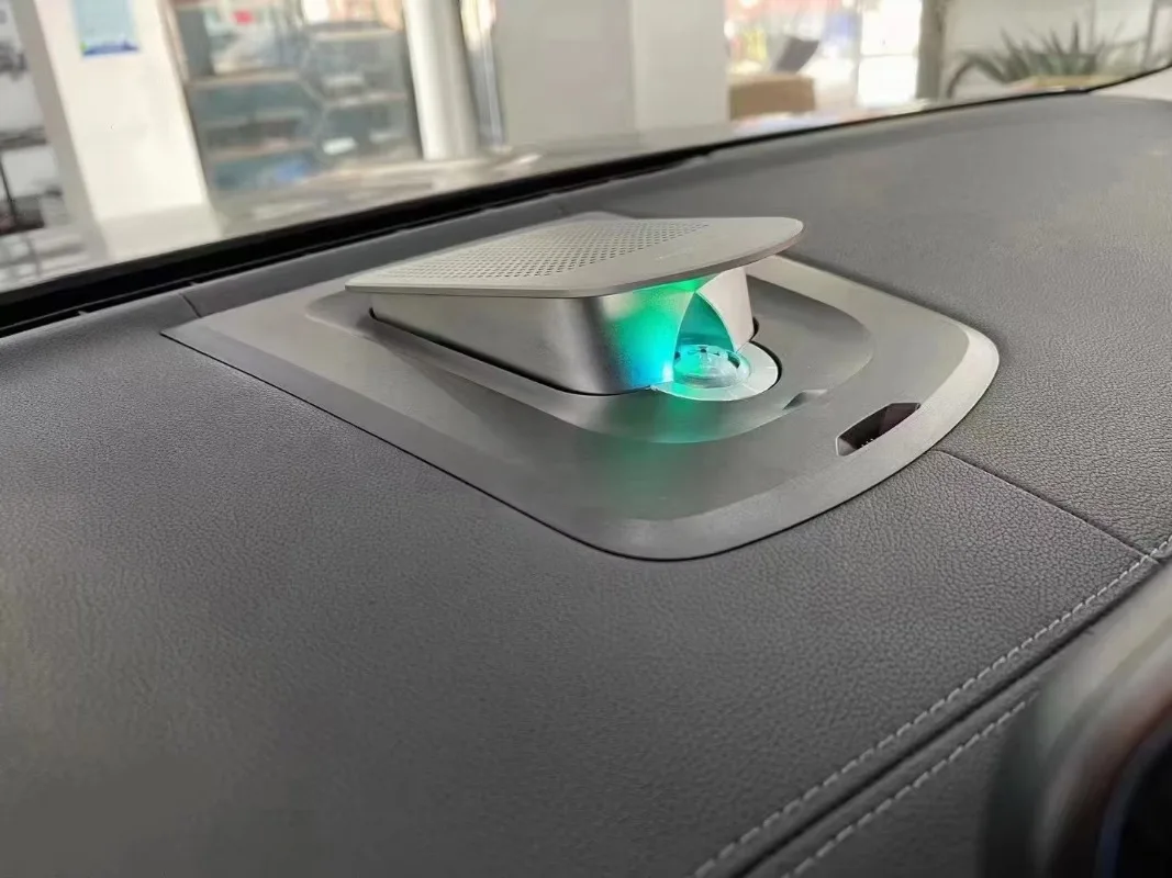 Dashboard Lifting Switching Tweeter Car Speaker With Ambient Lamp 11 Multi-Color