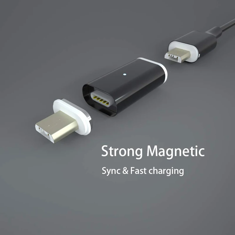 Magnetic Adapter For Xiaomi Poco M6 OnePlus Ace 2V Blackview BV6200 Pro Doogee T10Plus Oppo A3 Pro Realme GT Neo6 Charger