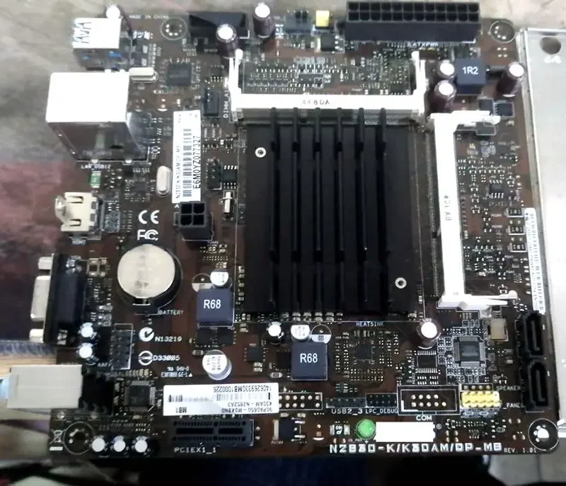 Suitable for ASUS N2830-K  K30AM  DP-MB K30AM 17 *17 motherboard 100% test ok send