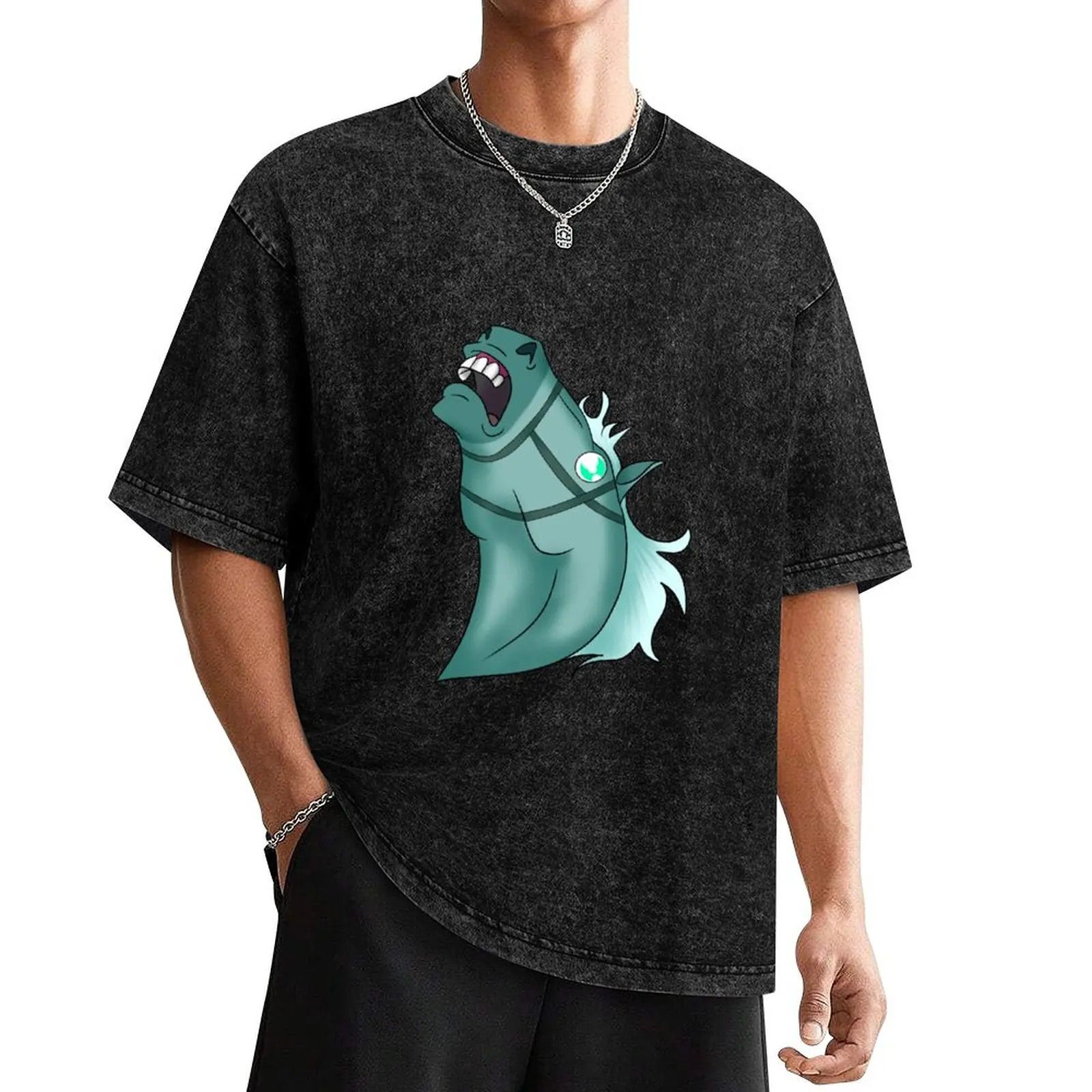 

Horse saying the SHAMAN in Centaurworld T-Shirt vintage graphic tee graphic shirts mens graphic t-shirts anime