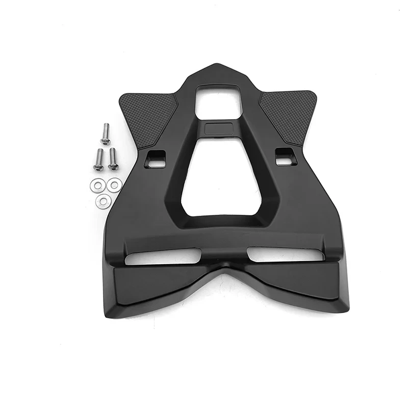 حامل أمتعة بمسند ظهر معدل للدراجات النارية ، حامل تثبيت بضائع ، طقم وسادة مسند ظهر ، مناسب لـ YAMAHA XMAX, Tech MAX #6