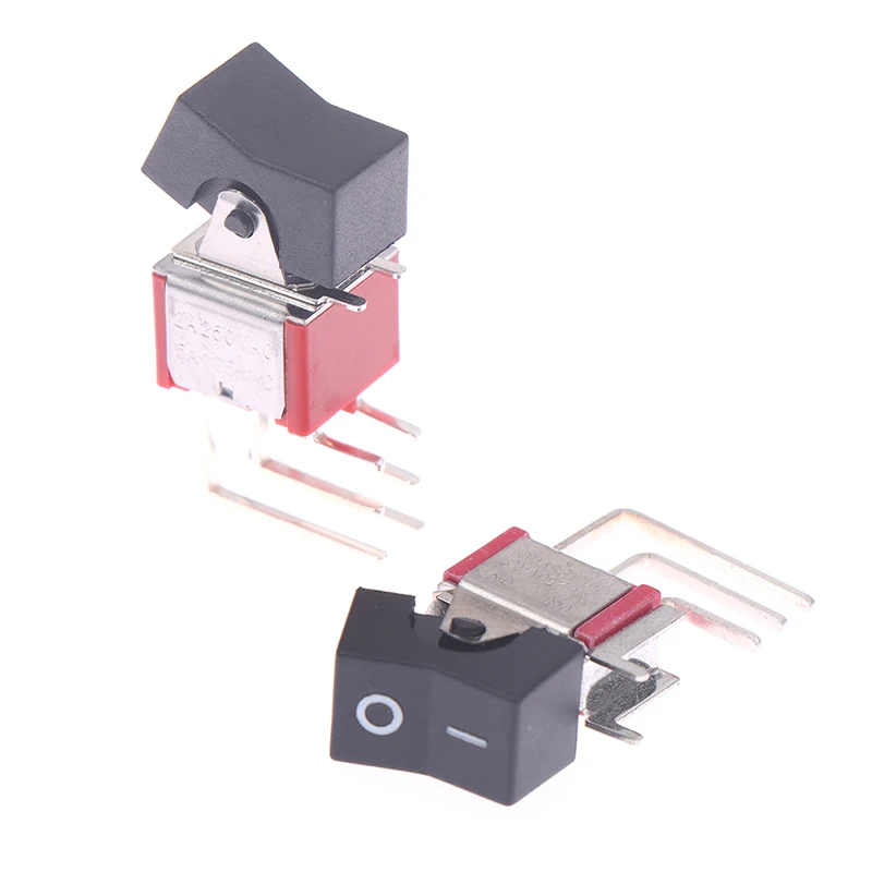 

Кнопка-переключатель RLS-202-A4-00 с 3/6 контактами, типа «корабель», с изогнутыми ножками, для самостоятельной сборки