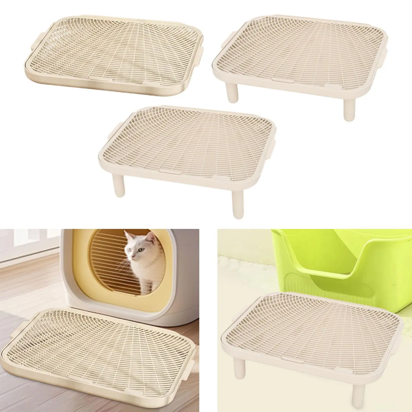 

Cat Litter Mat Double Layer Pet Falling Pad for Indoor Cats Pet Supply