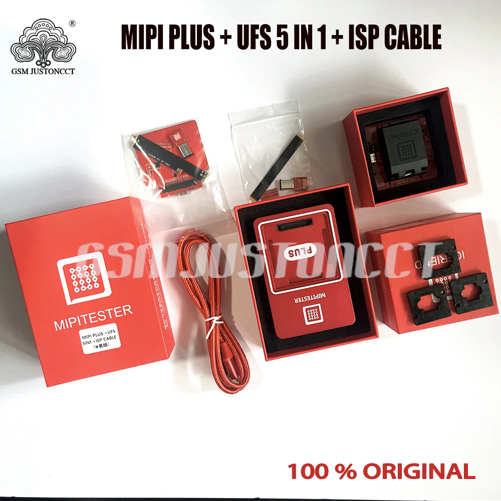 2026 New Original Mipitester plus host + ISP + cable + Ufs 5 in 1 + one A- B