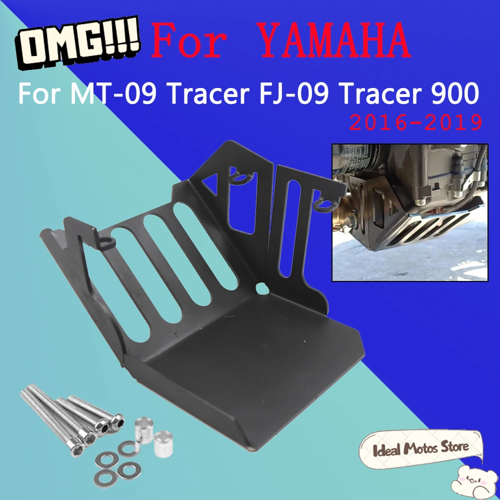 

For Yamaha MT09 MT-09 Tracer FJ-09 Tracer 900 2016 - 2019 Motorcycle Skid Plate Engine Chassis Guard Protection Cover Accessorie