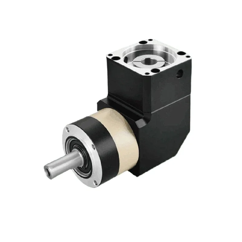 Right angle gear reducer AER060 series, planetary gear reducer servo stepper motor commutator