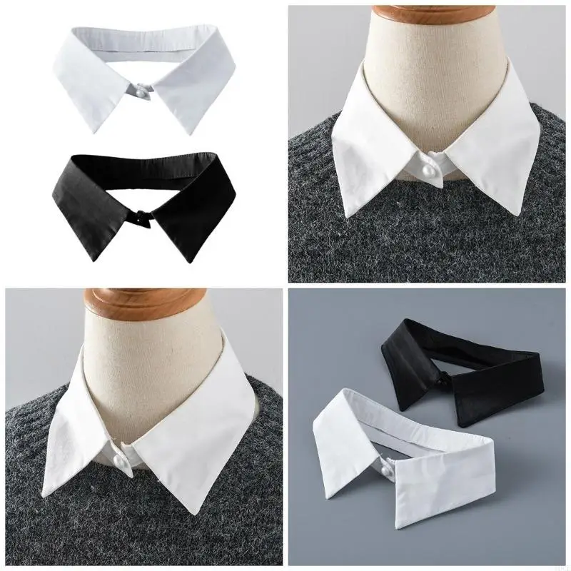 Shirt Lapel Shirt Collar Elegant Sweet Girls Blouse Collar Elegant Lapel Shawl 