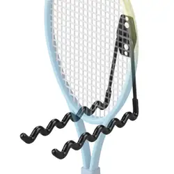 Wall Mounted Racket Holder Tennis Racket Holder Badminton Racket Holder Wall wave hook Storage Holds 6 Racquets Display Rack
