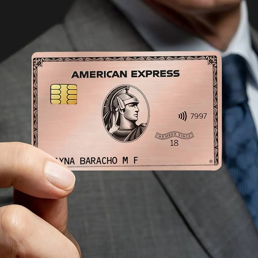 USA E-express-S dekorative Kreditkarten-Aufkleber, geeignet für Bankkarten, Metro Transit, kratzfest, Geschenk, 4 Stück