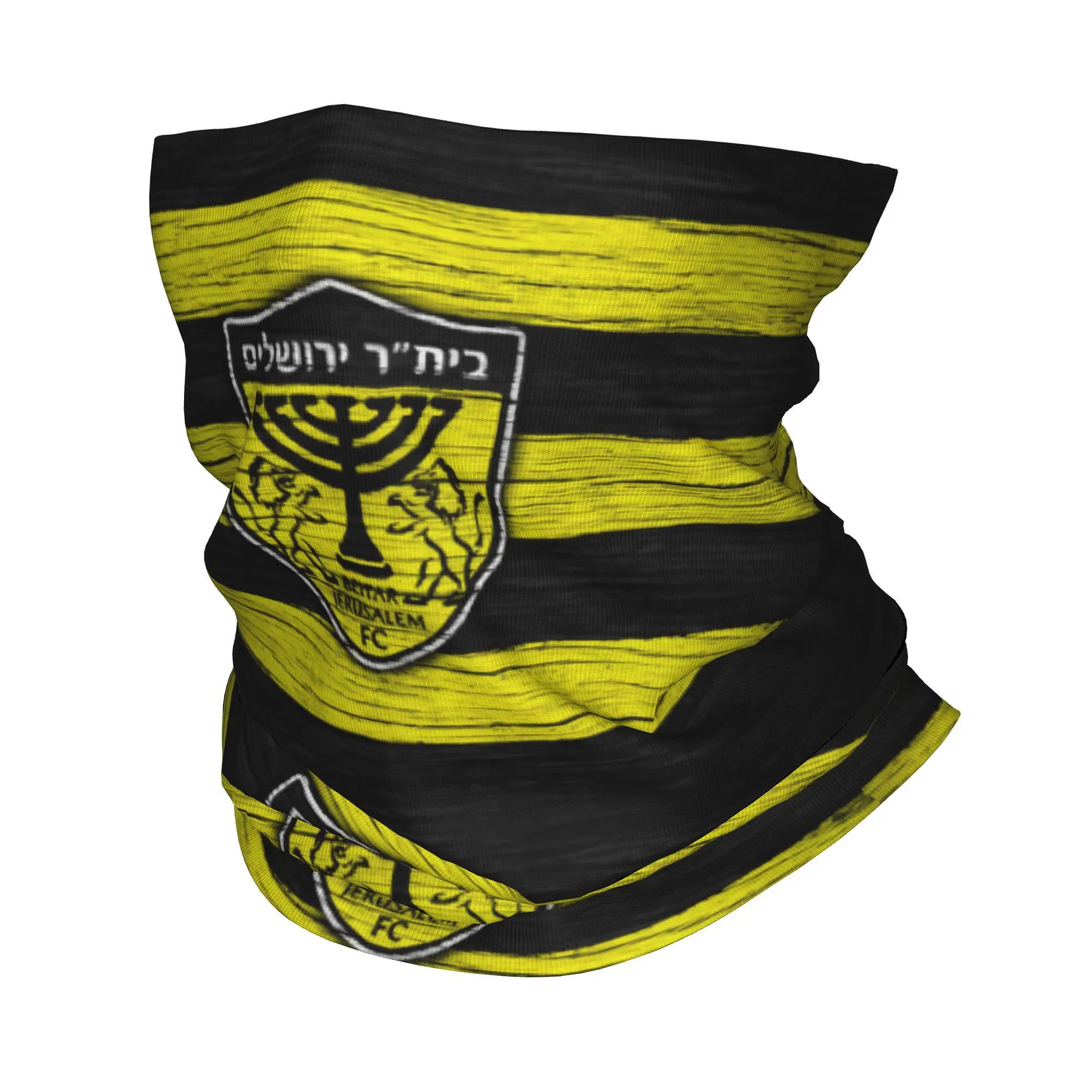 Yarım FC İsrail Beitar Kudüs ISR IL Bandana Boyun Kapak Baskılı Takım Kulübü Maskesi Eşarp Sıcak Kafa Bandı Bisiklet Erkekler Kadınlar için Yetişkin