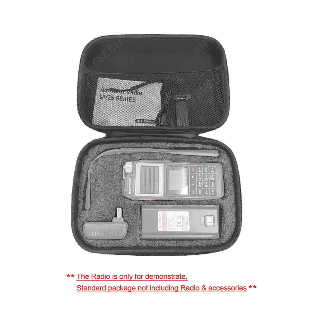 

Baofeng UV-25A Bag with nylon bag EVA-UV25A bag Portable Radio Storage Anti Pressure High Quality Accessories