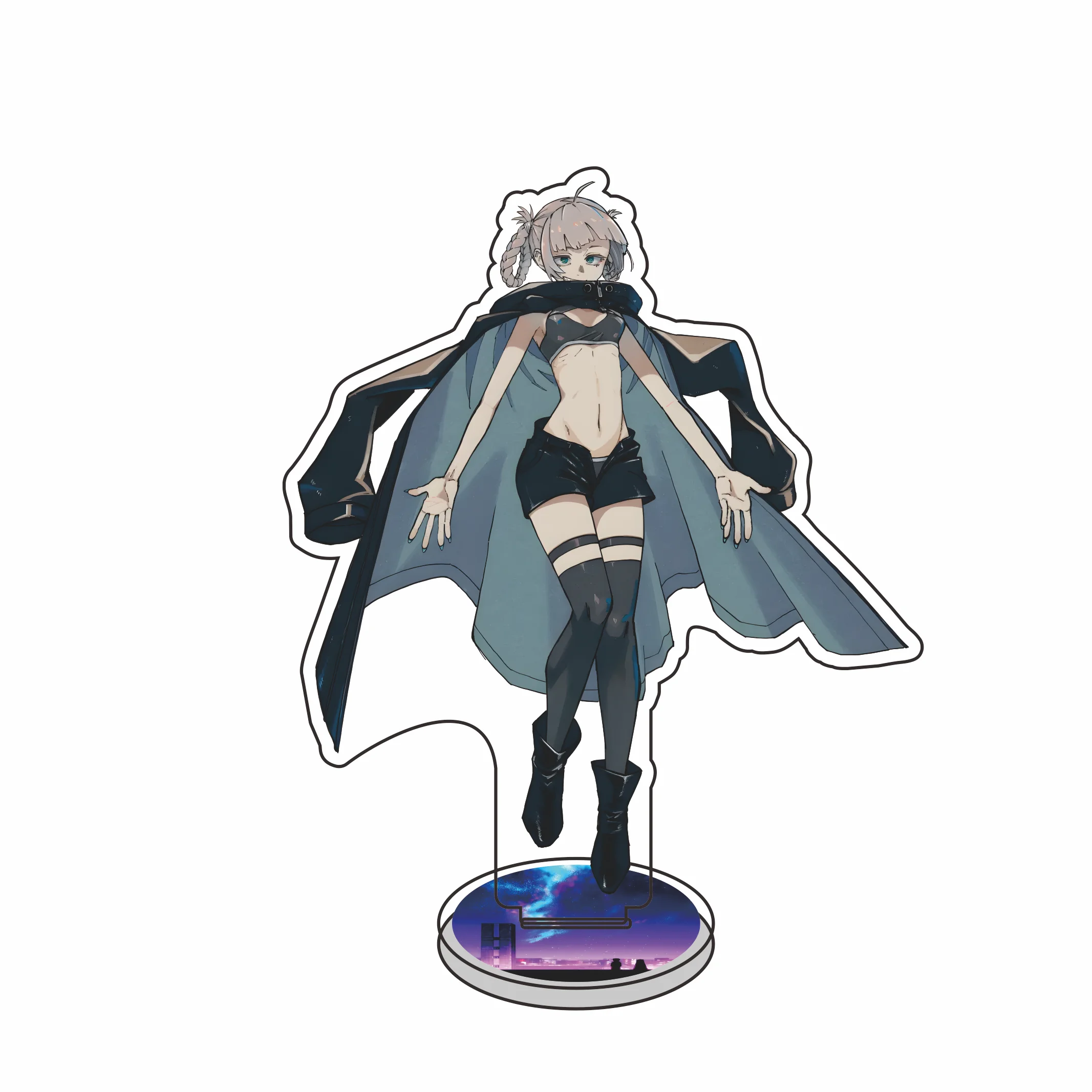 Anime Yofukashi no Uta Call of The Night Acrylic Stand Cosplay Nanakusa Nazuna Yamori Ko Figures Desktop Decoration Ornament - Image 2