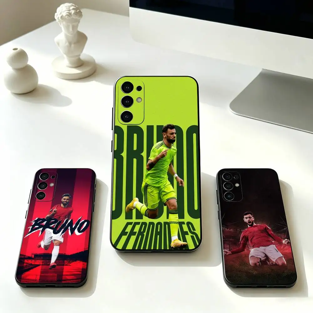 Чехол для телефона B-Bruno F-Fernandes, черный, силиконовый, мягкий, для Samsung S25, S24, S21, S22, S23, S30, Ultra, S20, Plus, FE, Lite