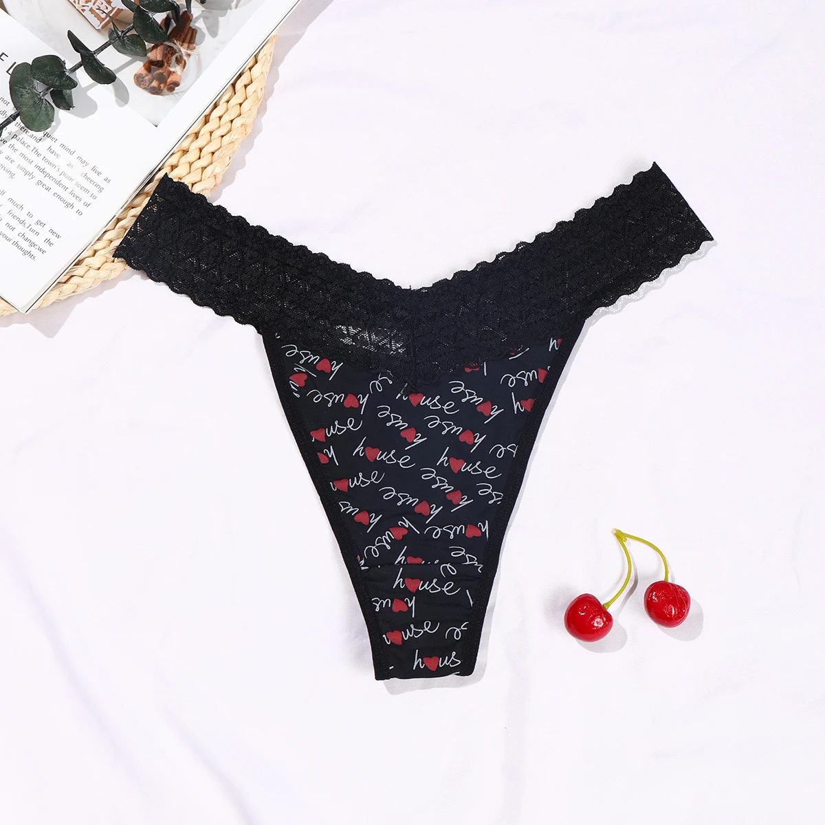 3Pcs Seamless Panties Women Sexy Underwear Female Printed Thong Breathable Women\'s G-string Girls Underpants Briefs Lingerie