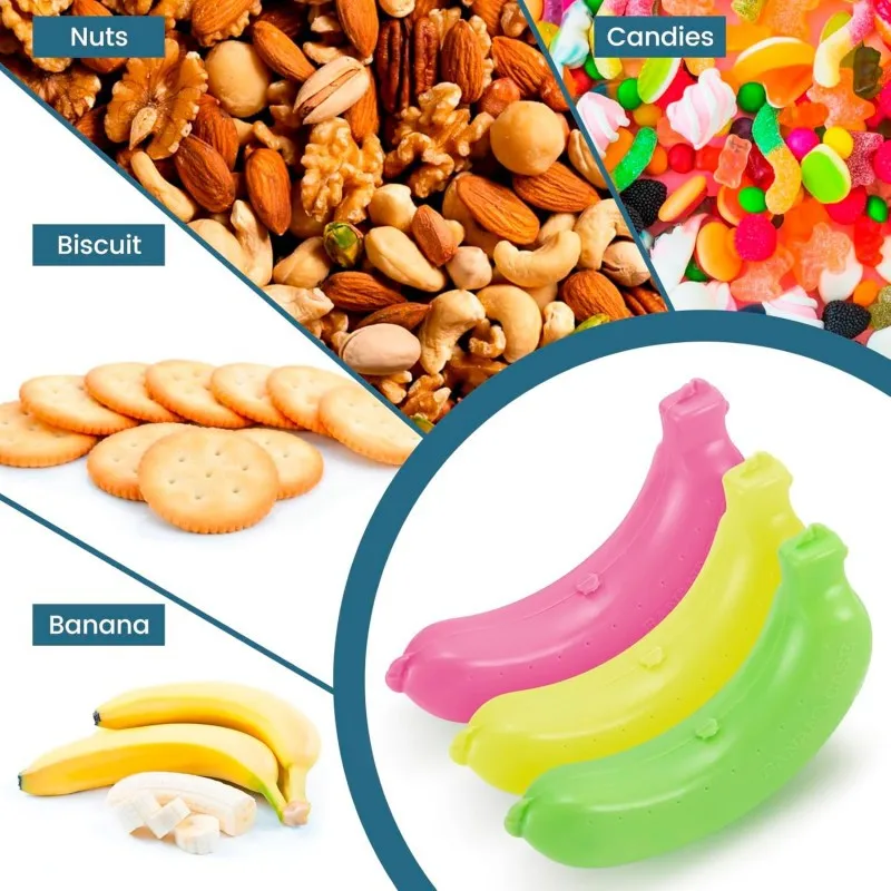 صندوق تخزين الموز كاواي، صندوق تخزين محمول مضاد للضغط على الفاكهة