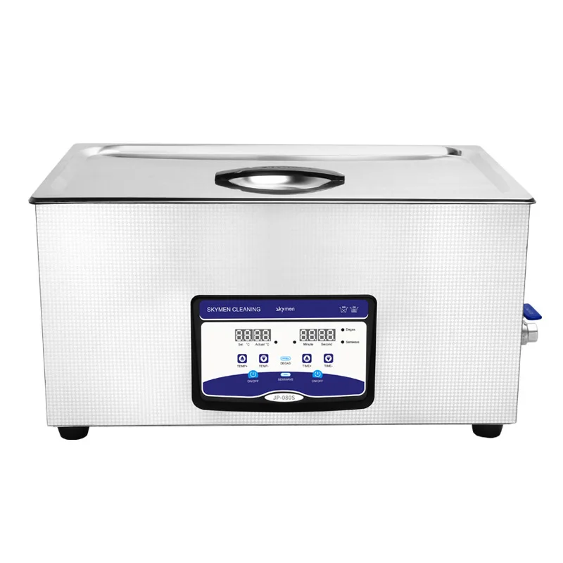 Skymen JP-080S 22L مختبر عيادة الأسنان الرقمية الفوق بالموجات فوق الصوتية الأنظف 40 كيلو هرتز 240 واط 480 واط مع سخان لصناعة التجميل