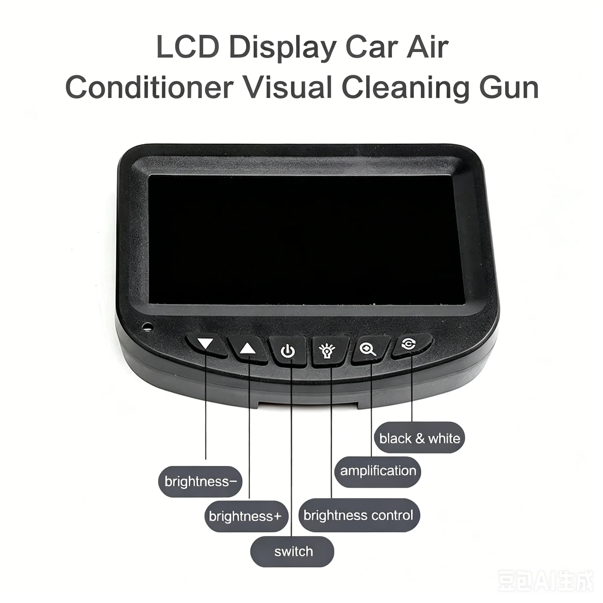 Visual LCD Endoscope Car AC Cleaning Gun Auto Air Conditioner Evaporator Cleaning Maintenance Tool view 4
