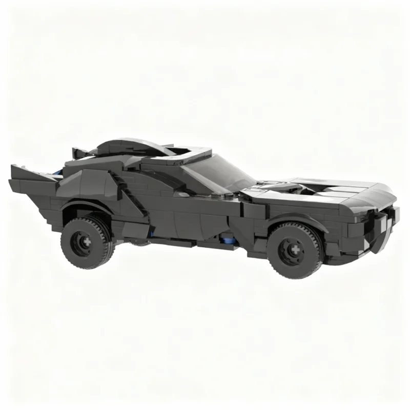 

419pcs MOC Batmobile Jorge Jimenez Super Heroes DCD Batmansed Model Building Blocks Architecture Toys Christmas Gifts Education