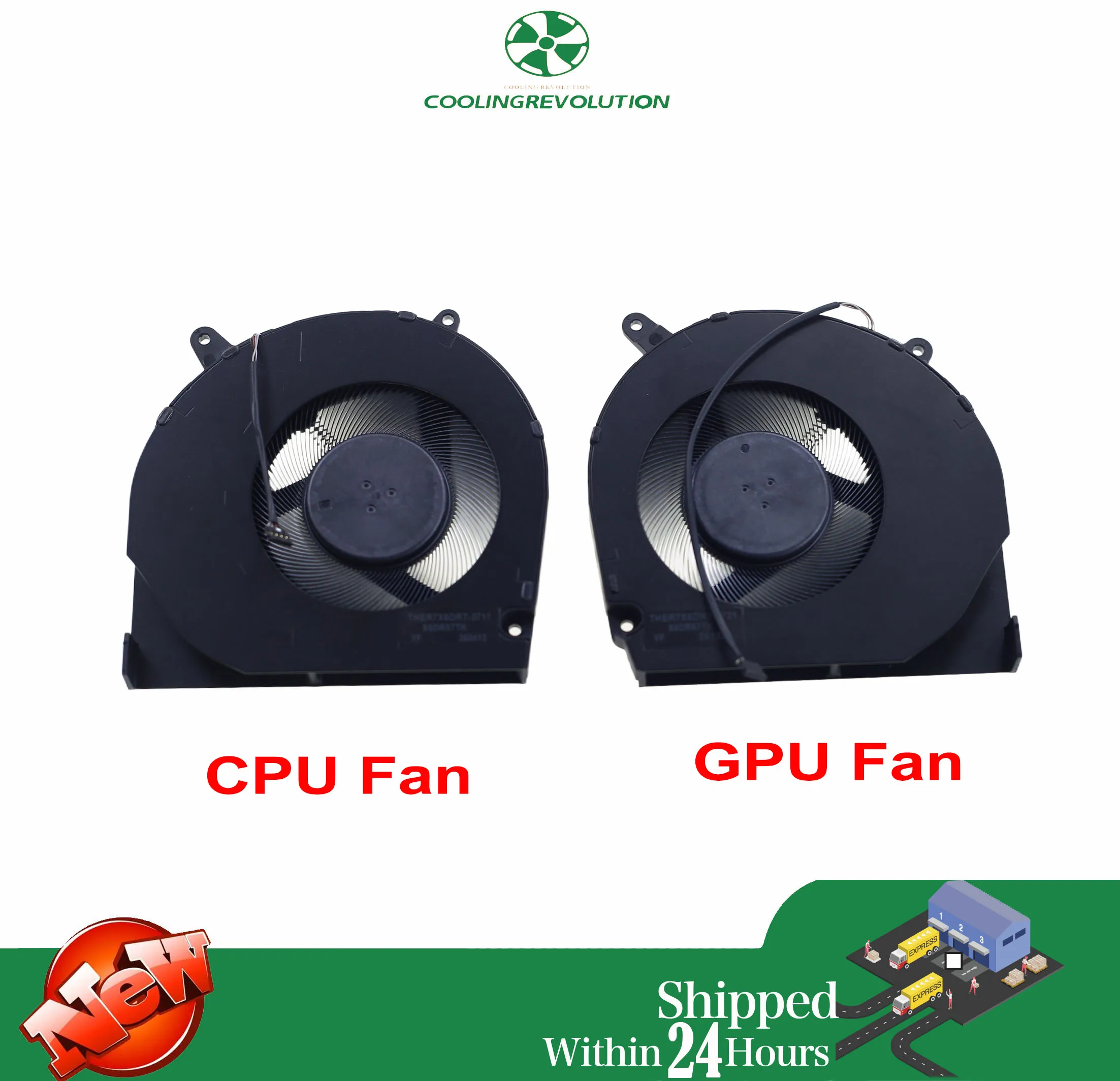 Laptop CPU GPU Cooling Fan for Ultra Xpro16 16S MECHREVO Launches Jiaolong 16 Pro NA801005HHT4B10005 NB801005HHT4B10005