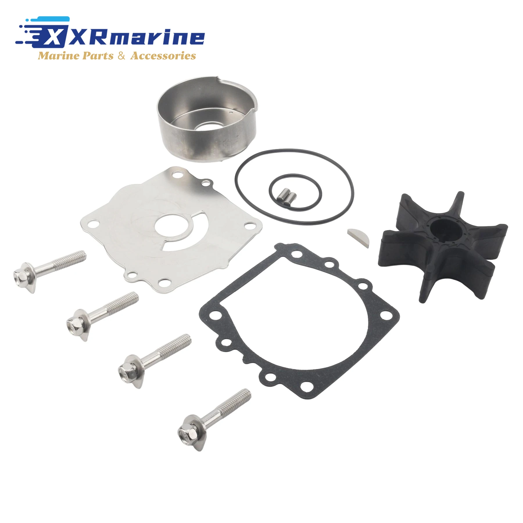 

Ремкомплект крыльчатки водяного насоса для подвесных лодочных моторов Yamaha 75, 90, 115 л.с. (Sierra 18-3523, 18-3442, 18-3523-1, GLM 12067)