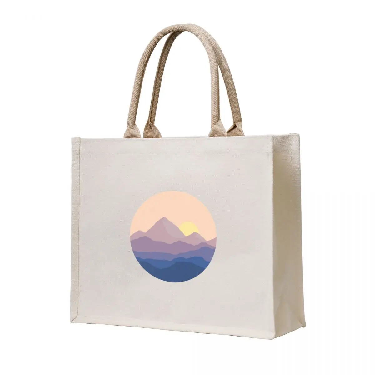 Chill Mountain Horizon Tote Bag custom fabric bag shoping bag shopper bags