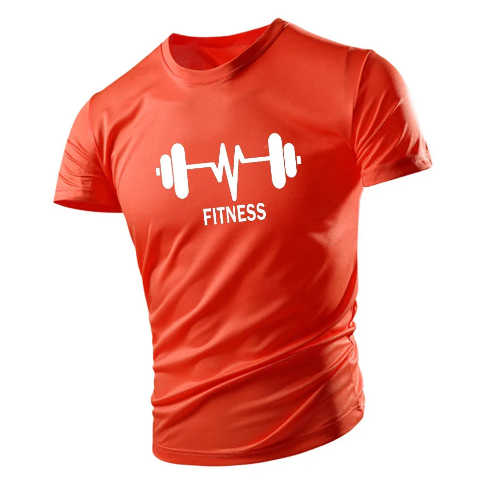 

Four Seasons Fashion Men'S Casual Sports T-Shirt Tops Men'S Crewneck Comfortable Breathable Short Sleeve T-Shirt Men Quick Dry