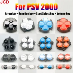 JCD-Remplacement du bouton de direction pour PS Vita 2000, remplacement du bouton de fonction pour PSV2000, console de démarrage PSV, touche de sélection, touche de volume