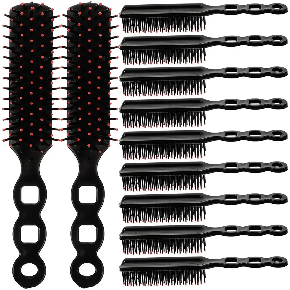 

24 Pcs Curl Styling Comb Combs for Children Hair Women Plastic Long Handle Kids Brush