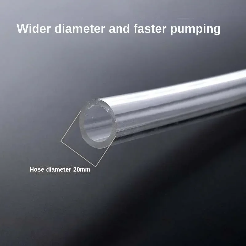 Car Sucker Oil Transfer Fuel Pump Multifunctional Manual Pump for Gasoline Gas Oil Fuel Petrol Diesel Fluid Water Fish Tank