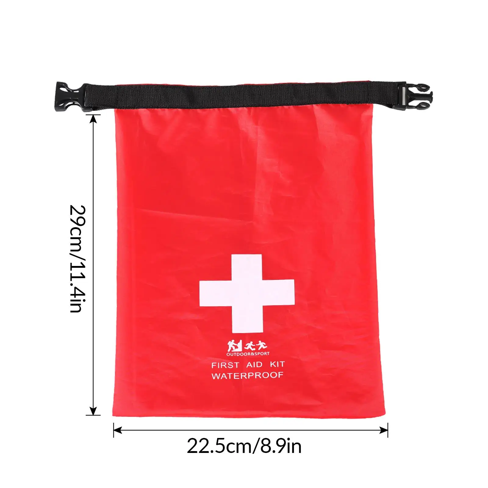 

1.2L Waterproof First Aid Kit Dry Sack Pouch Emergency Floating Boat Bag for Rafting Kayaking Hiking