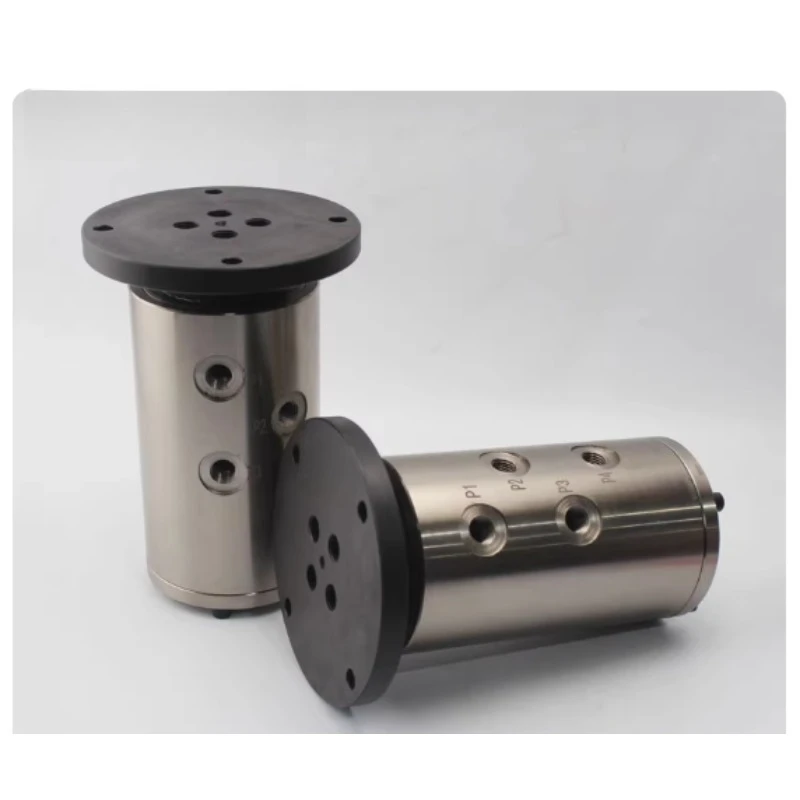 Carbon Steel Stainless Steel Hydraulic Rotary Joint Pneumatic Multi Channel for Cylinder Fixture