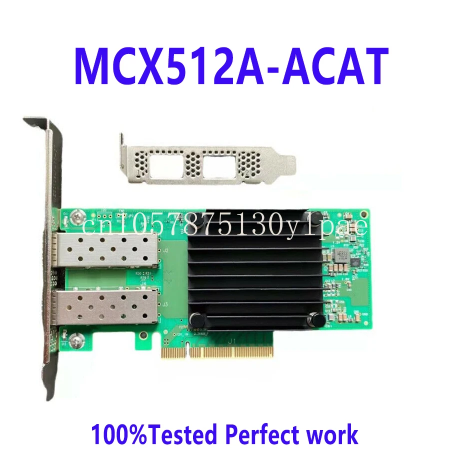 

For Mellanox MCX512A-ACAT ConnectX-5 En 10/25gigabit Dual-Port Sfp28 PCIe 3.0x8 Adapter