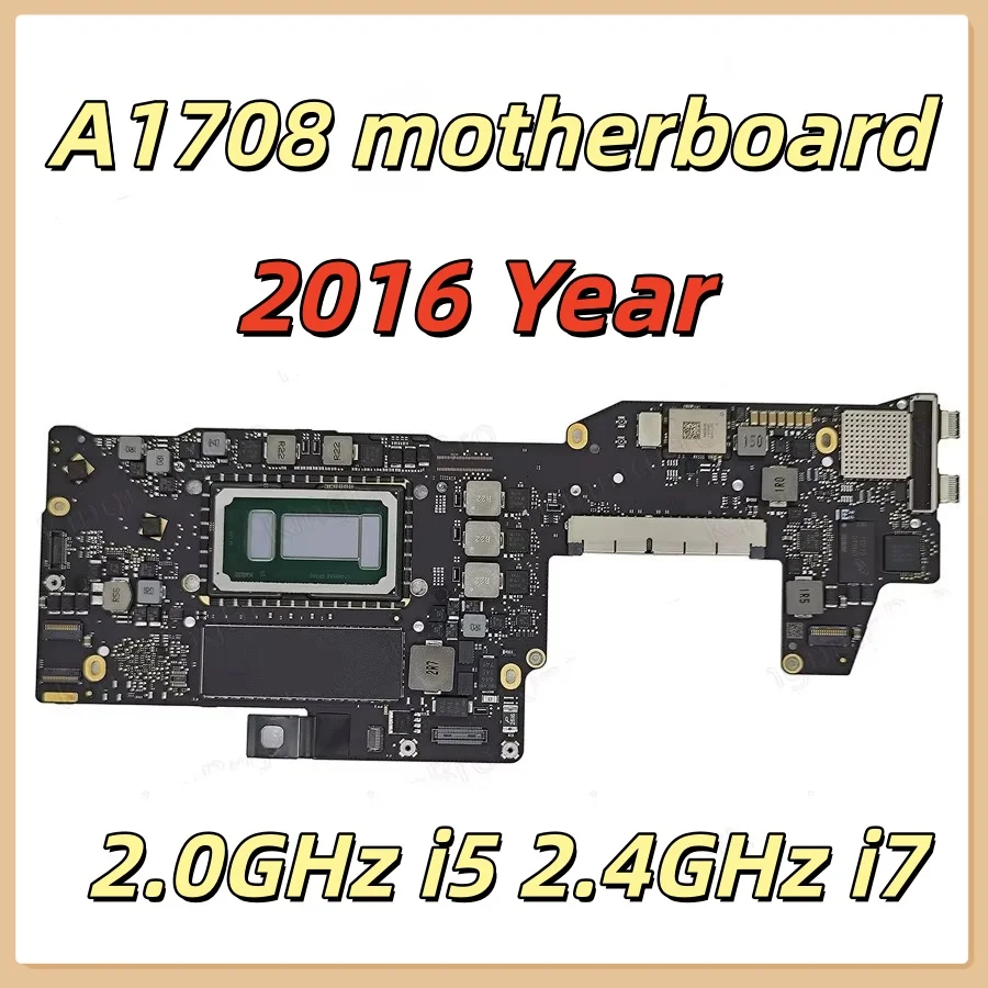 Placa lógica original a1708 para macbook pro retina 13 