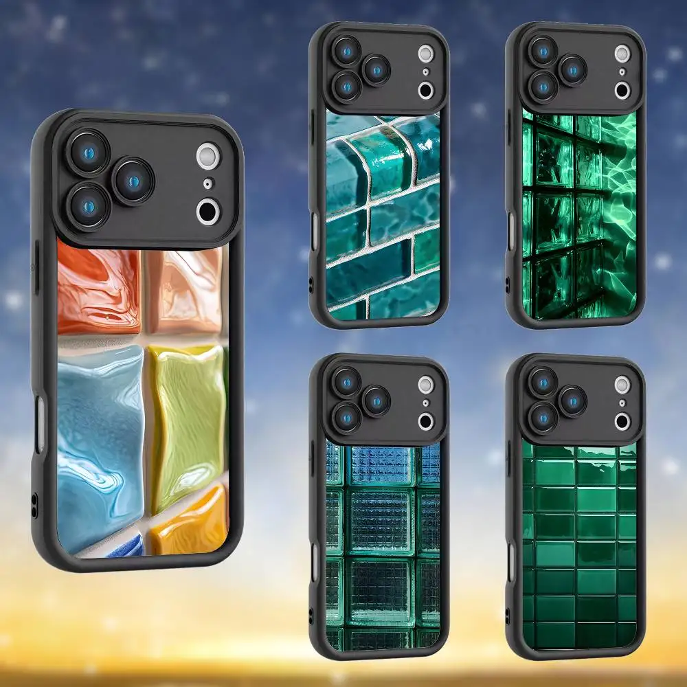 

Vibrant Outdoor Pool Design Phone Case For iPhone 17,16,15,14,13,12,Pro,Max,Plus,E,SE4,Air, emery Black Full Coverage TPU