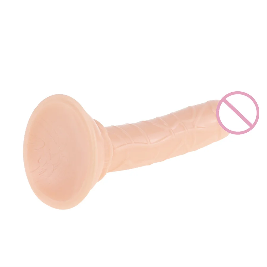 Mini Realistic Dildo Butt Plug Erotic Sex Shop Anal Masturbator Jelly Dildo Suction Cup Penis Sex Toys For Women Masturbator