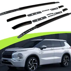 Fits for Mitsubishi Outlander 2022 2023 Aluminum Roof Rail Racks Side Rail Bar