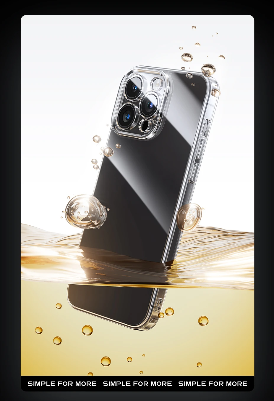 Baseus Gehärtetes Glas Hülle für iPhone 17 16 Pro Max Transparente Harte Robuste Corning Gorilla Glas Schutzhülle für iPhone 17 16 Pro Max – Detail 16