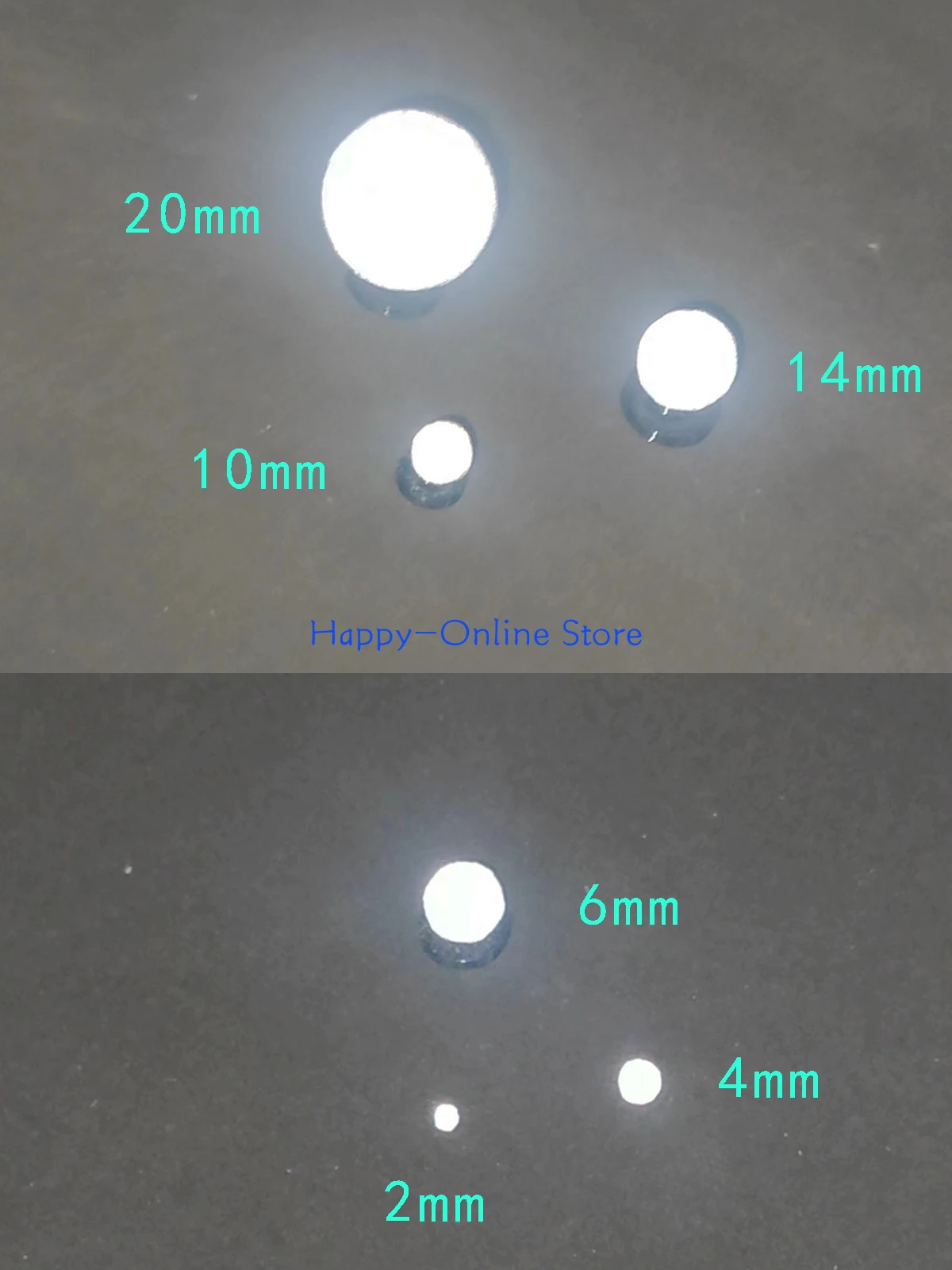 معدات كرة التقاط الحركة لنقطة العلامة، نقاط تحديد الرسوم المتحركة البصرية ثلاثية الأبعاد للفيلم والتلفزيون