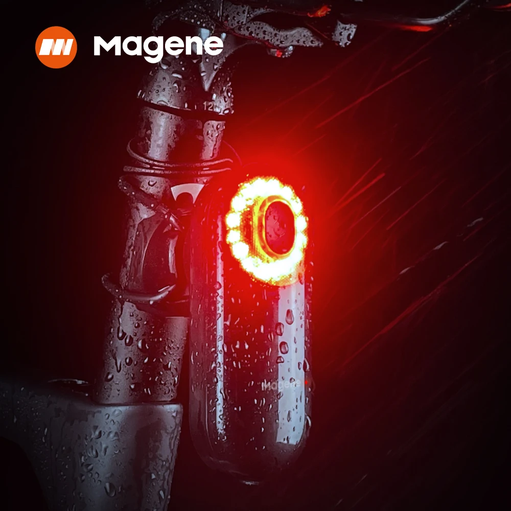 Magene L508 Smart Radar Taillight Bike Brake Sensing Light  For EDGE RIDER BOLT Series Bicycle Computers Support Wholesale Offer