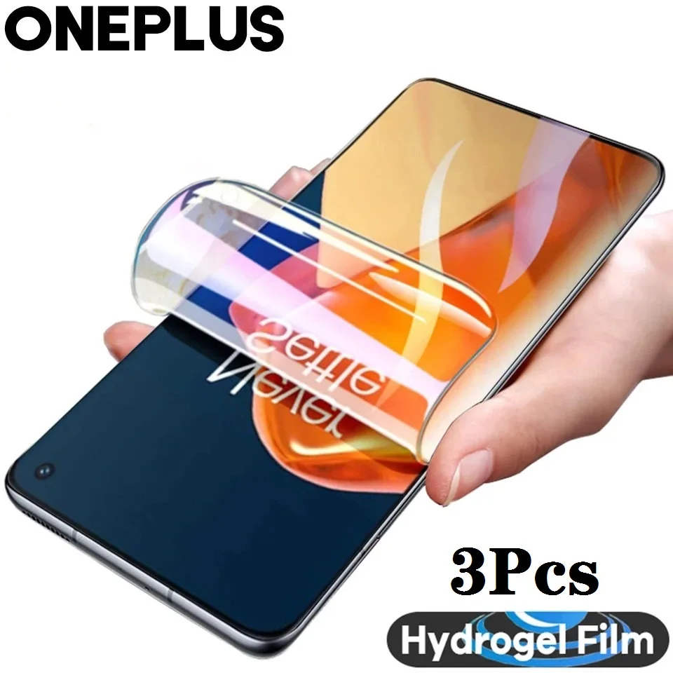 3PCS Screen Protector For Oneplus 13T 13R 10T 10R Hydrogel Film For Oneplus ACE5 Pro