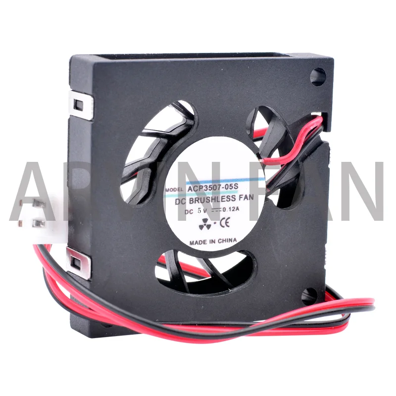 ACP-3507 35X35X7Mm 3.5Cm 35Mm Ventilator Dc 5V 12V Ultradunne Koelventilator Geschikt Voor Projector En Diy Transformatie Koeling