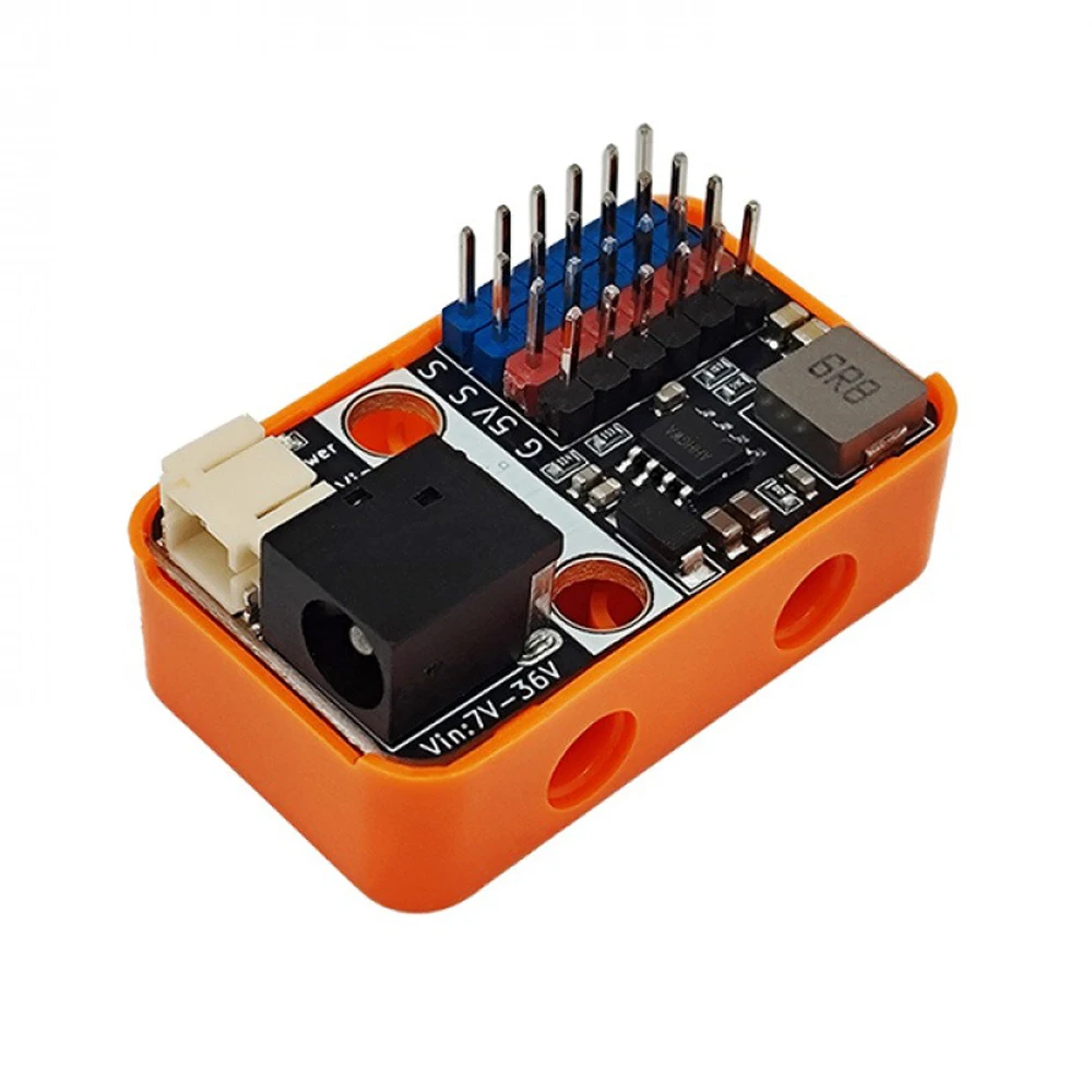 

6-36V to 5V/5A Servo Motor Drive Expansion Board Power Supply Board Voltage Conversion Module Anti-reverse Connection Protection