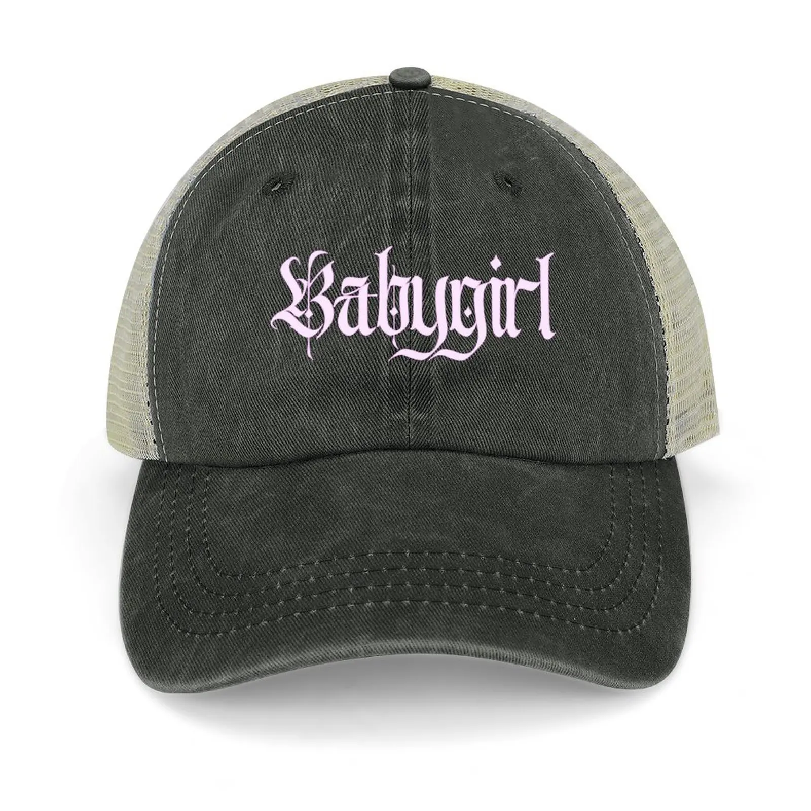 

Babygirl Aesthetic Pink Text Baseball Cap sun caps Designer Hat Brand Man cap Cosplay For Man Women's