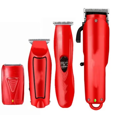 Waterproof Hair Clippers Set Hair Trimmer Shaver Set Professional Beard Trimmer Electric Razors Salon Barbers Clippers Set