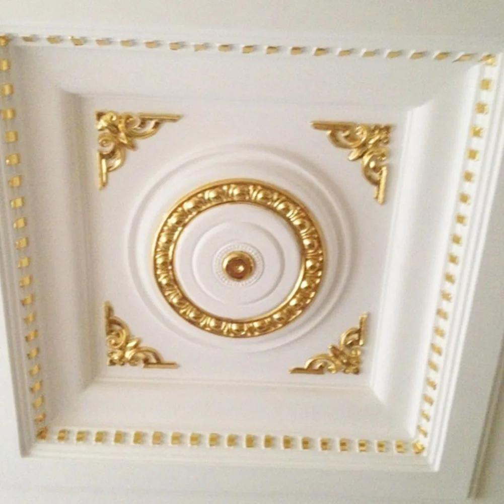 100 Pages 24K Gold Leaf Art Design Gold-Plated Frame Decorative Materials Gold