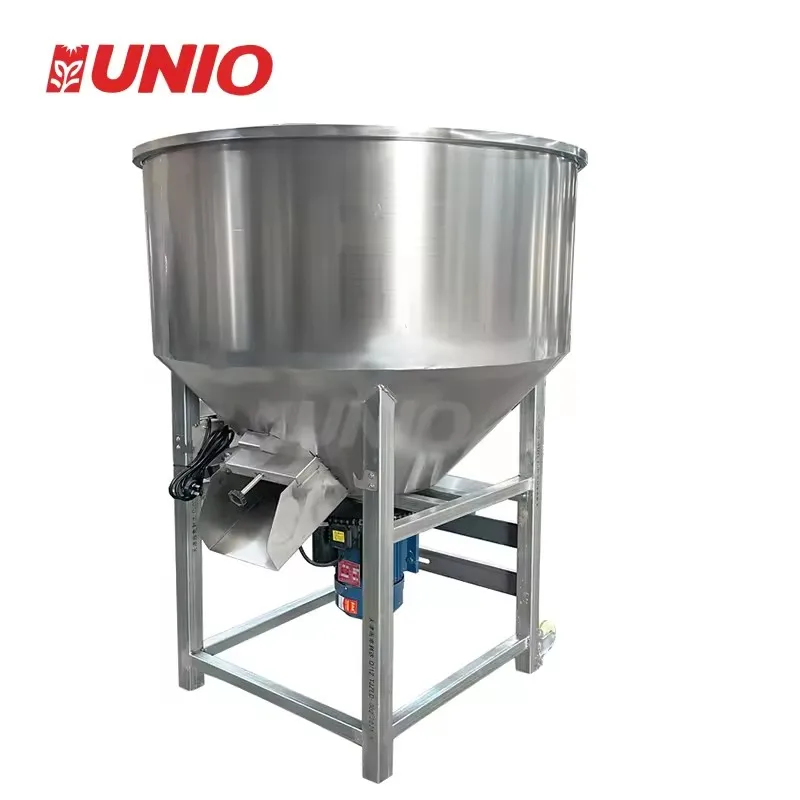 

New Stainless Steel Screw 100KG Animal Pellet Feed Mixer Special Farm