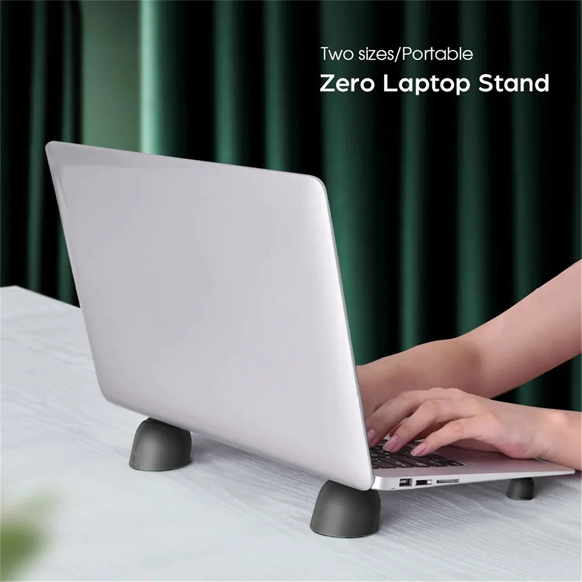 

Laptop Stand Portable Laptop Stand Laptop Cooling Stand for Laptops, Tablets White